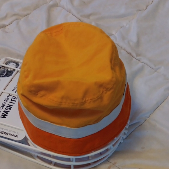 Massimo Orange and Yellow Bucket Hat - Picture 5 of 9